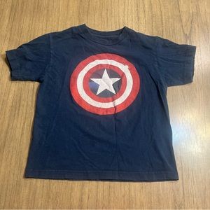 captain america shirt youth small